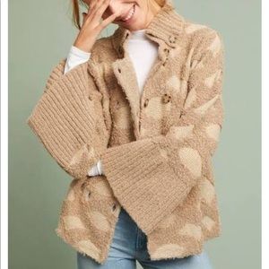 Anthropologie Rosie Neira Double Breasted Sweater